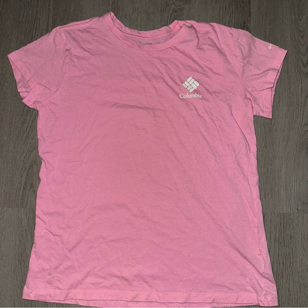 Columbia Pink Short Sleeve Tee